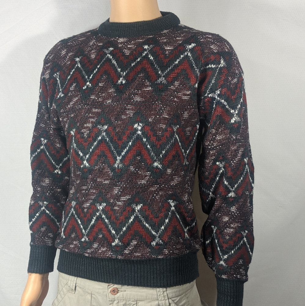 Vintage Saturdays Sweater Coogi Style